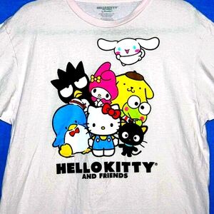 Hello Kitty and Friends Graphic T-Shirt - Light Pink - Sanrio Characters - Y2K